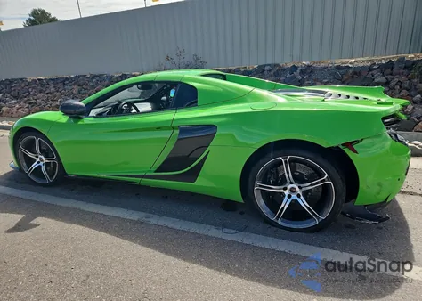 2016 Mclaren Automotive 650S Spider from USA, damaged, VIN SBM11FAA7GW006033